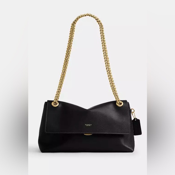 Coach Handbags - Chelsea Shoulder and Crossbody Bag 30 With Chain Black NWT